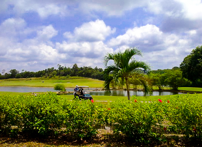 Golf course in Bintan