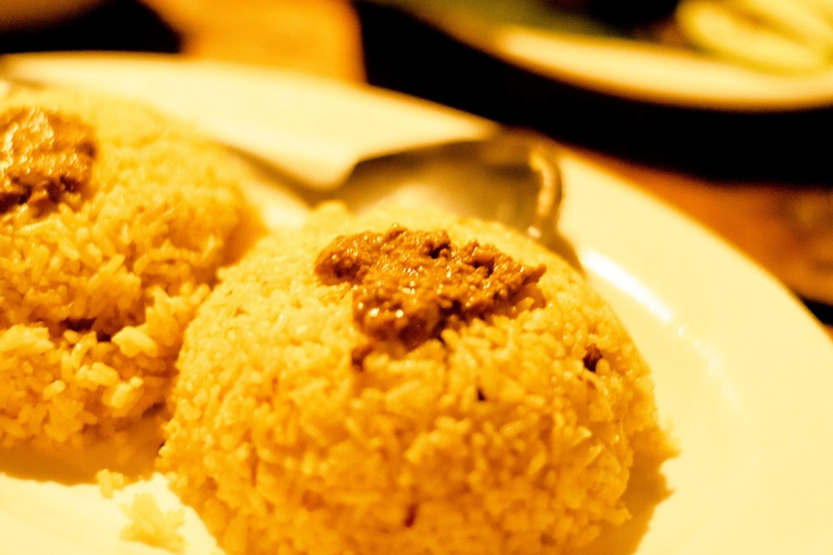 Crab fat rice