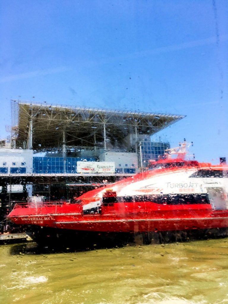 Macau to Hong Kong Turbojet