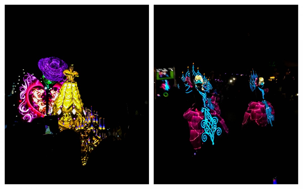 Beauty and the Beast float.