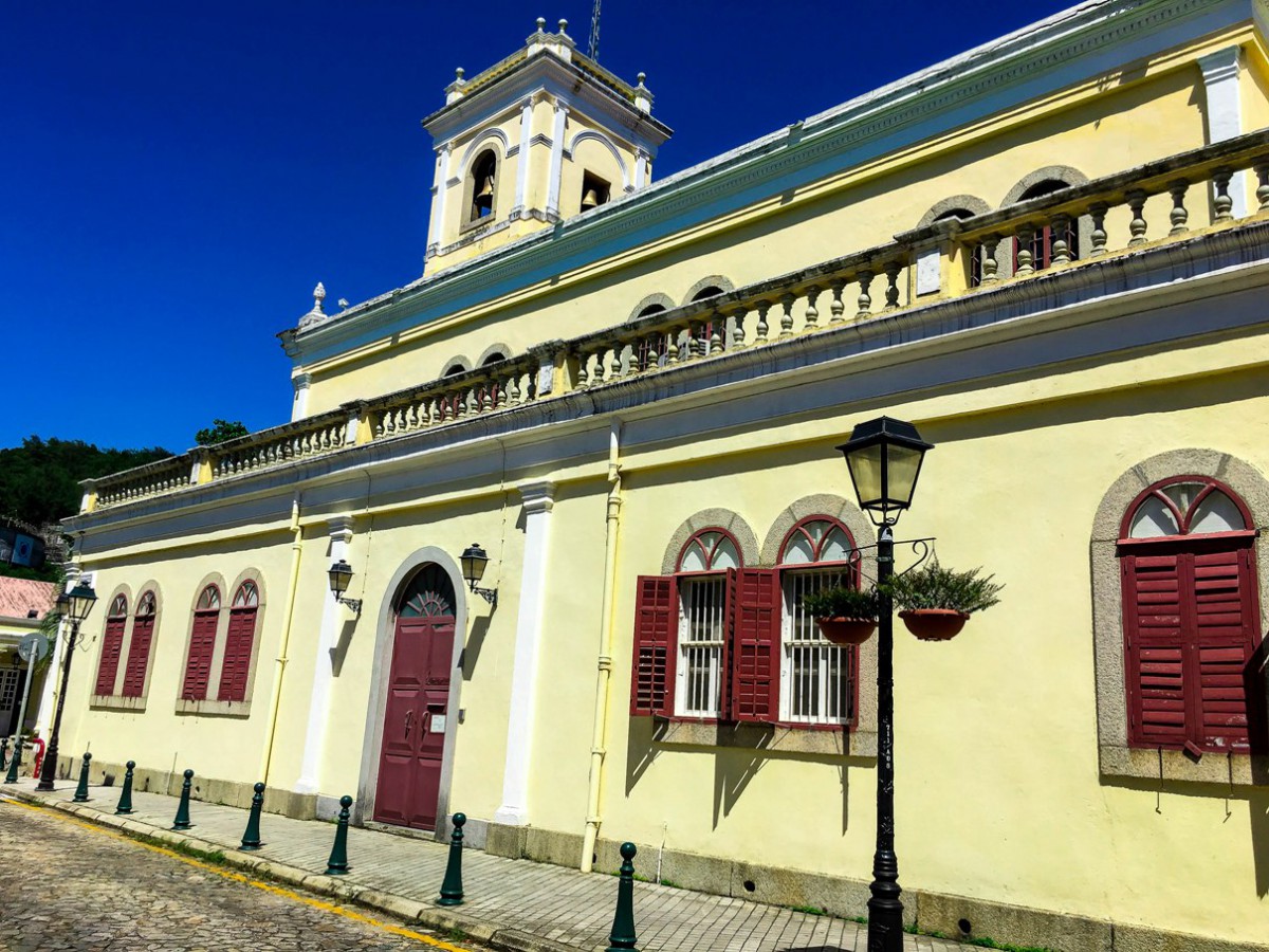 A church