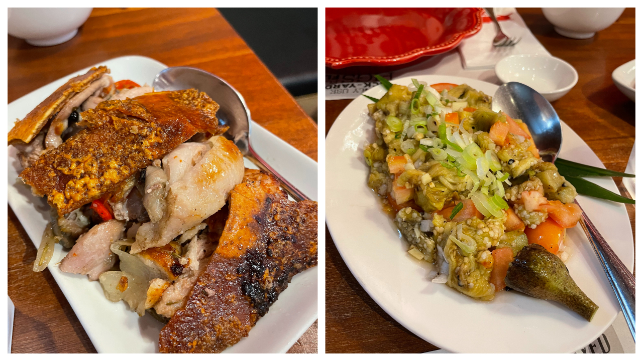 Zubuchon Manila Lechon Ensaladang Talong