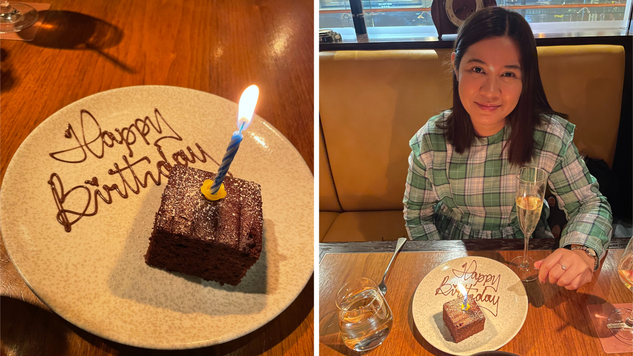 Bread Street Kitchen Complimentary Birthday Cake