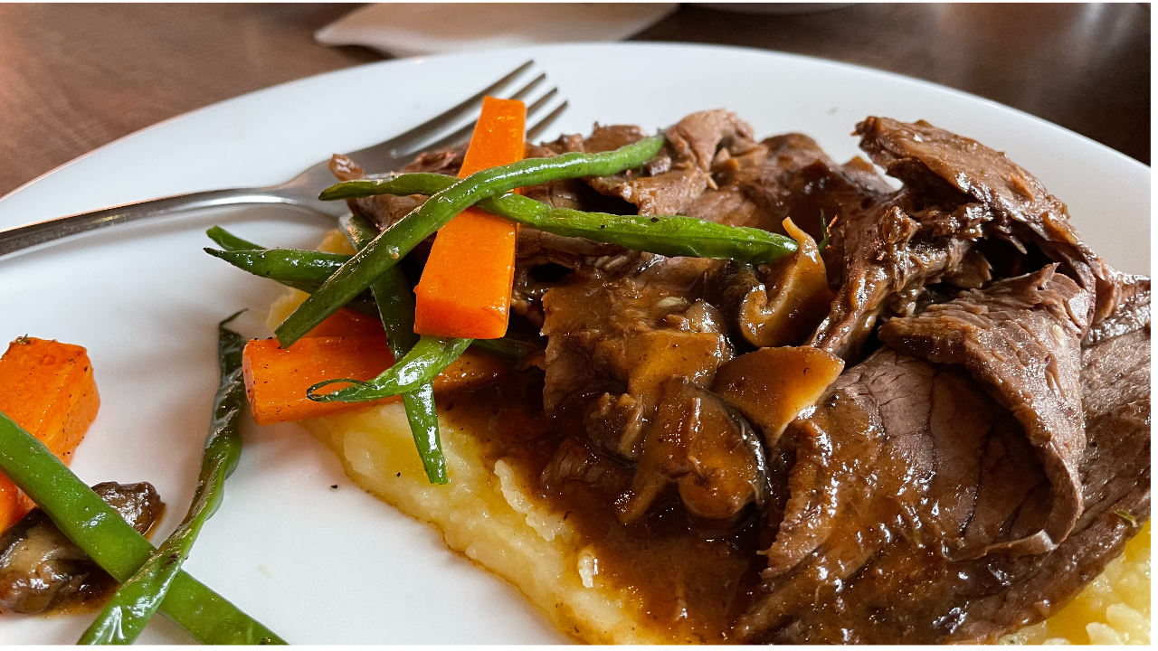 La Creperie Philippines Beef Pot Roast Closeup