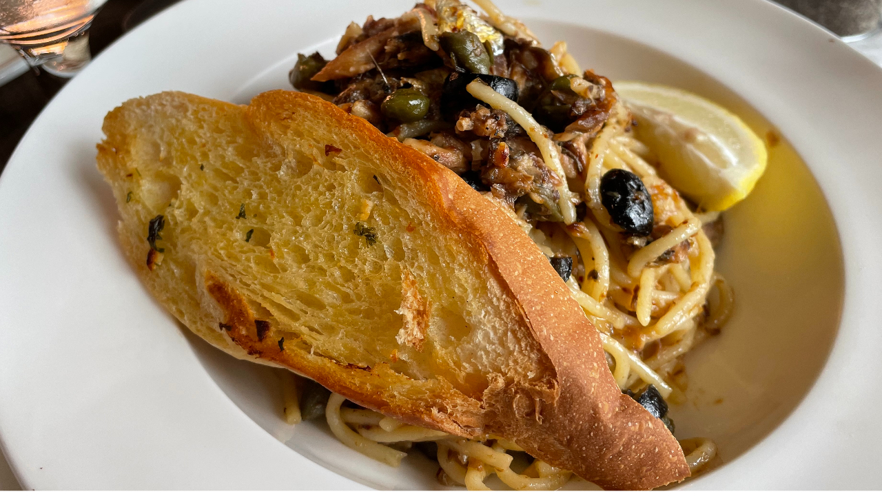 La Creperie Philippines Spicy Sardine Pasta
