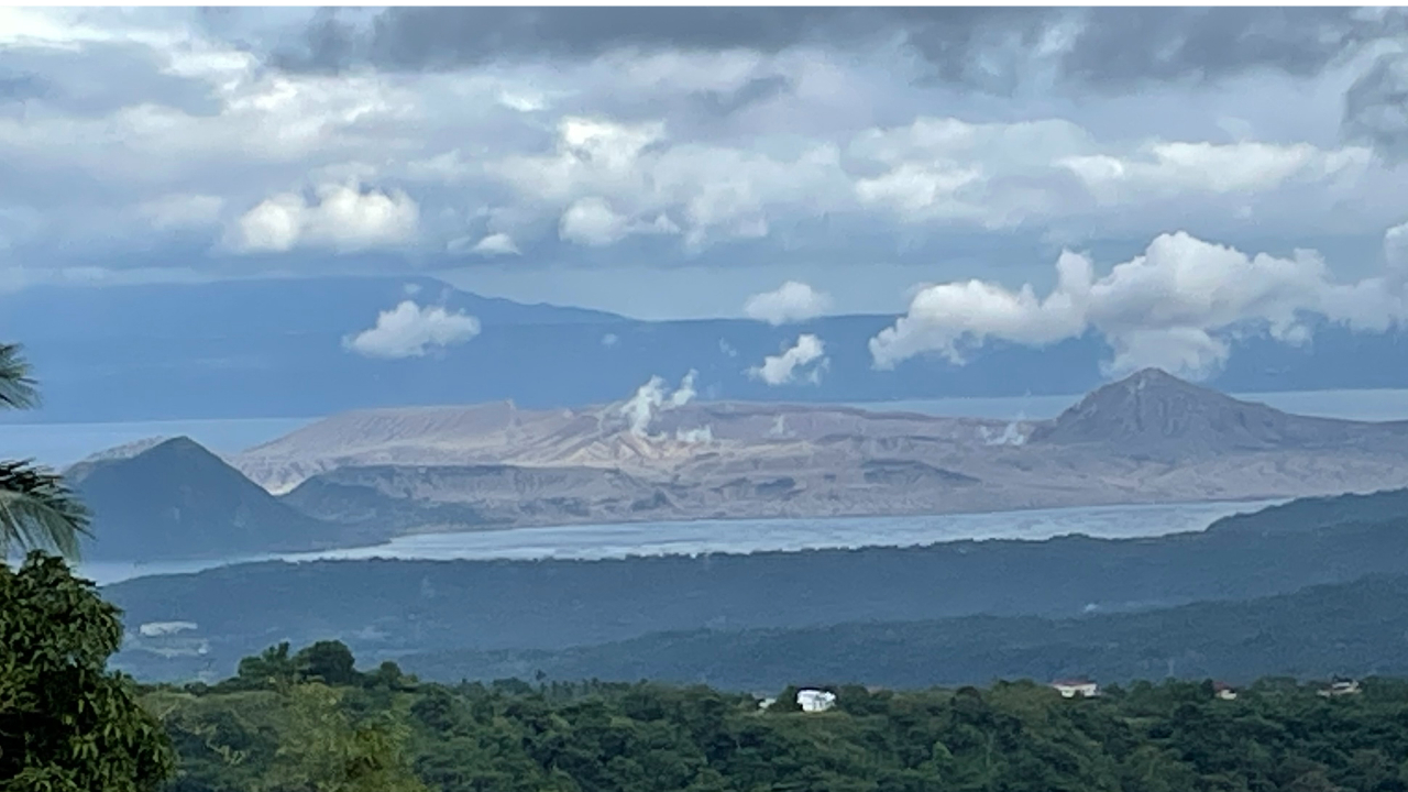 Taal Volcano Smog